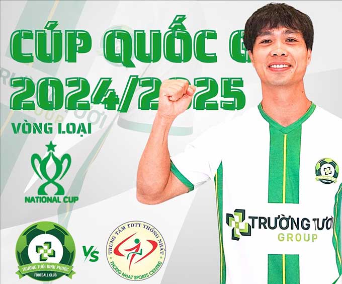 Công Phượng là ngôi sao số 1 của Bình Phước